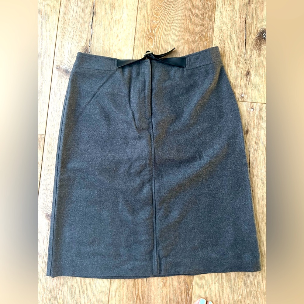 The Limited Gray Pencil Skirt